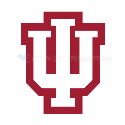 Indiana Hoosiers Logo T-shirts Iron On Transfers N4628 - Click Image to Close